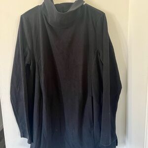 Eddie Bauer Black Long Sleeve sport fleece sweater